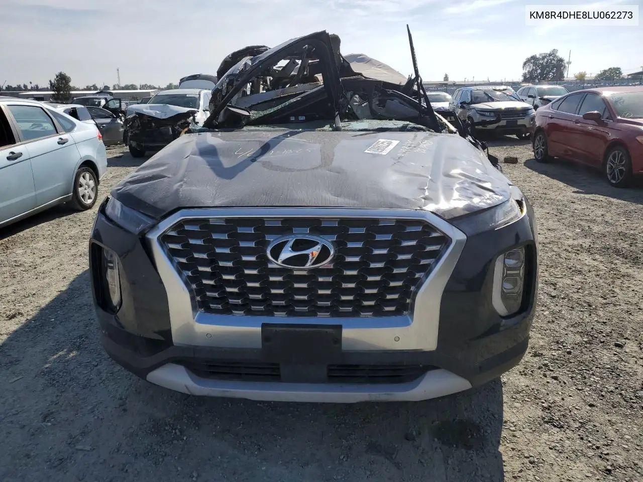 KM8R4DHE8LU062273 2020 Hyundai Palisade Sel