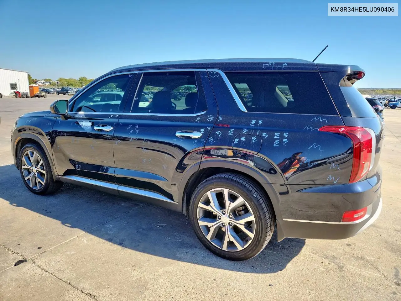 KM8R34HE5LU090406 2020 Hyundai Palisade Sel