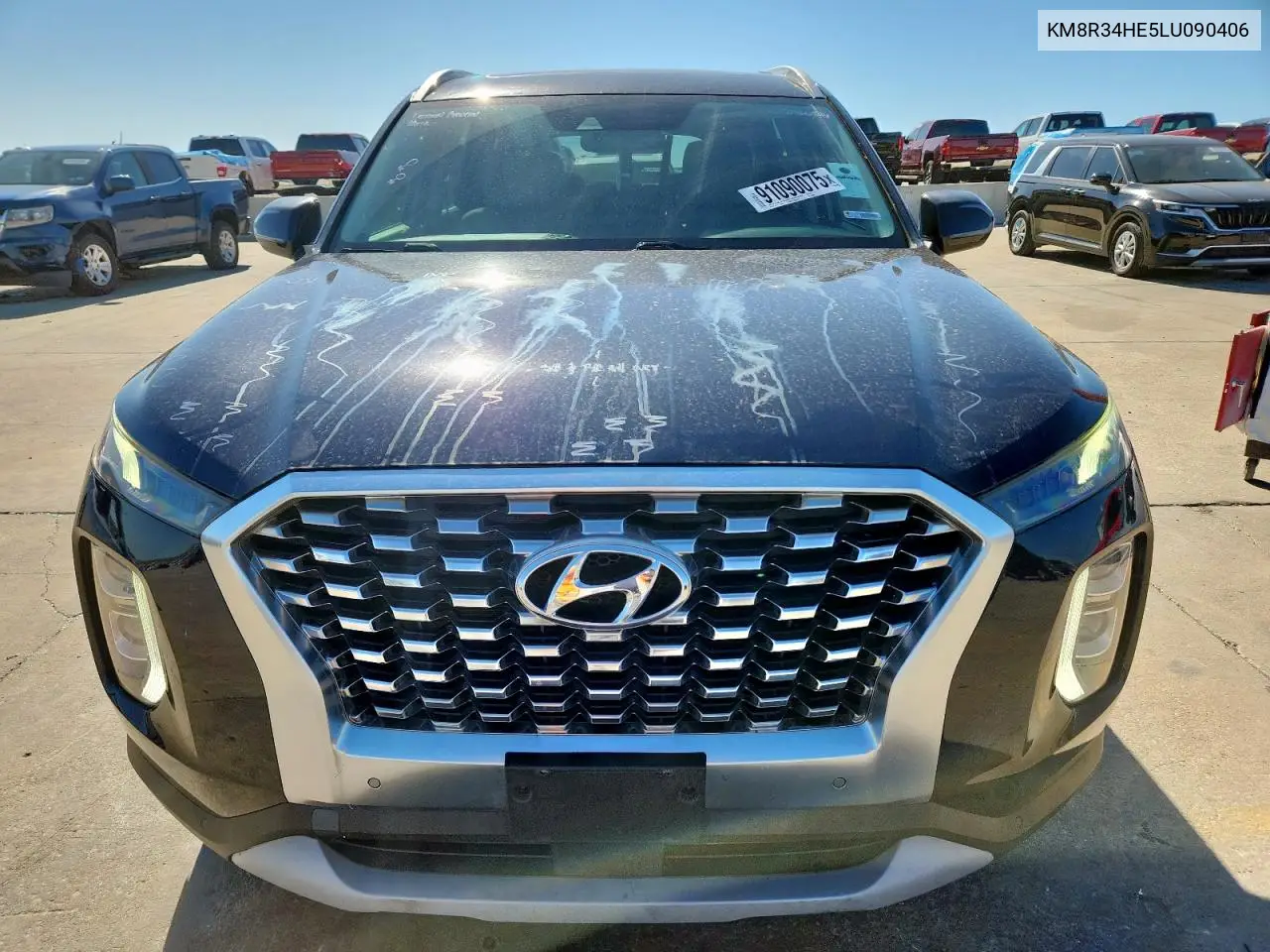 KM8R34HE5LU090406 2020 Hyundai Palisade Sel