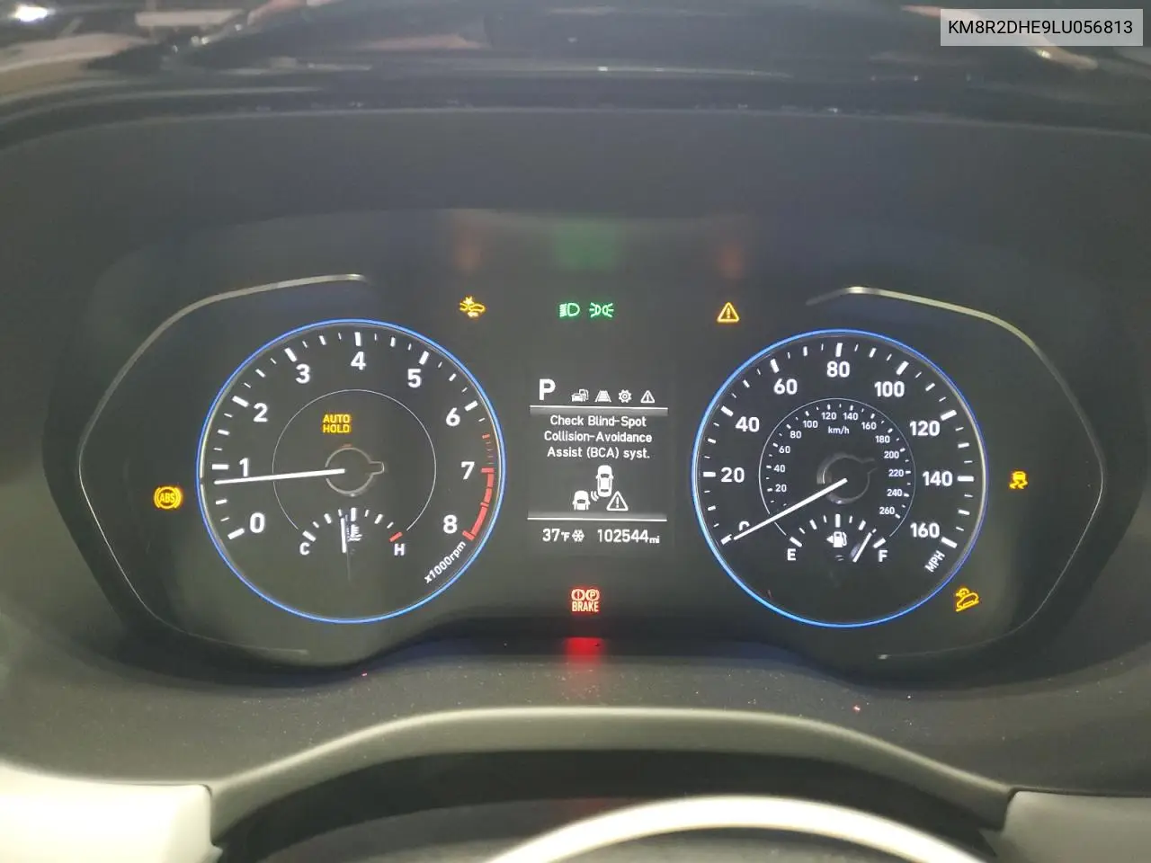 KM8R2DHE9LU056813 2020 Hyundai Palisade Sel