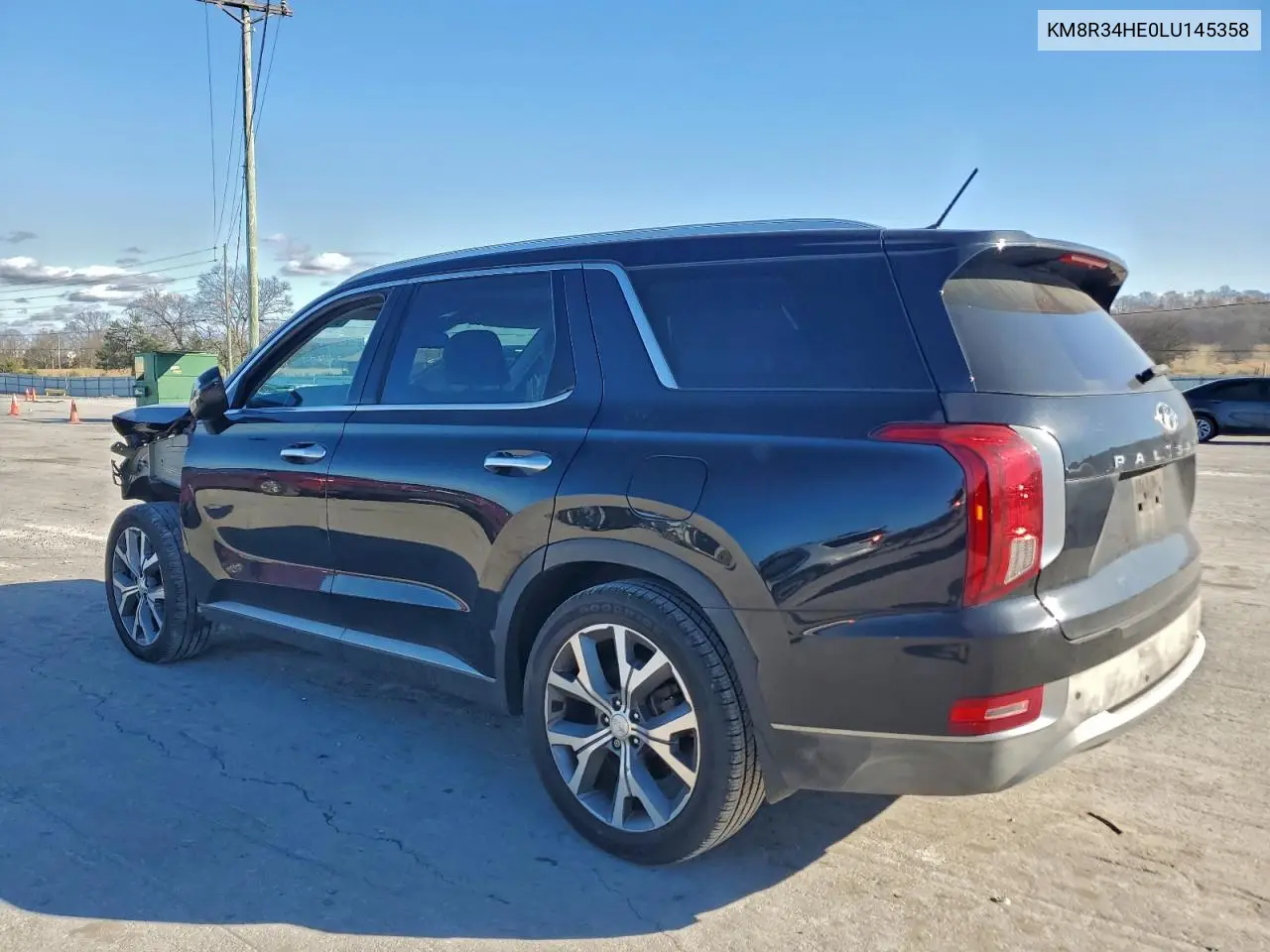 KM8R34HE0LU145358 2020 Hyundai Palisade Sel