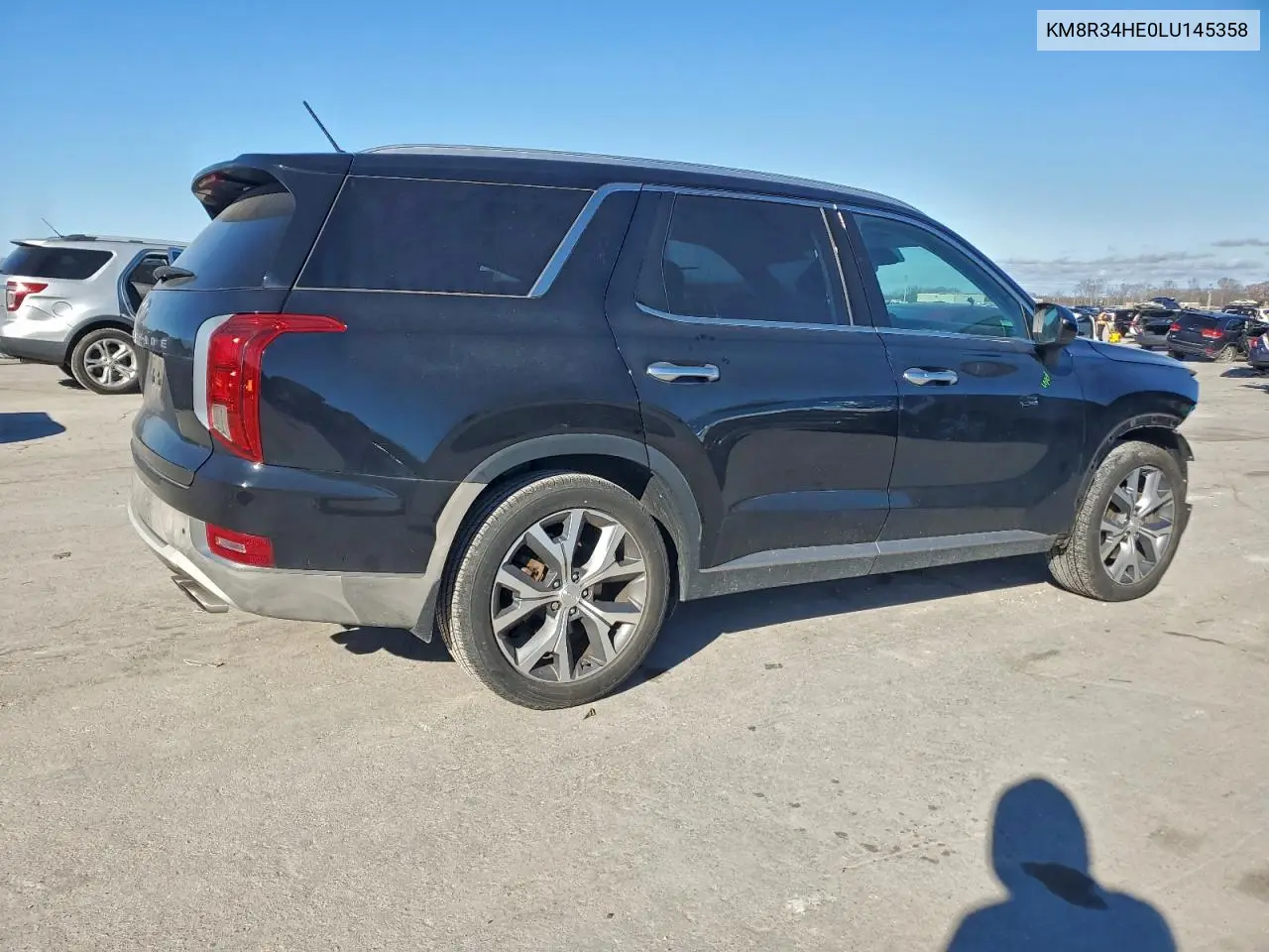 KM8R34HE0LU145358 2020 Hyundai Palisade Sel