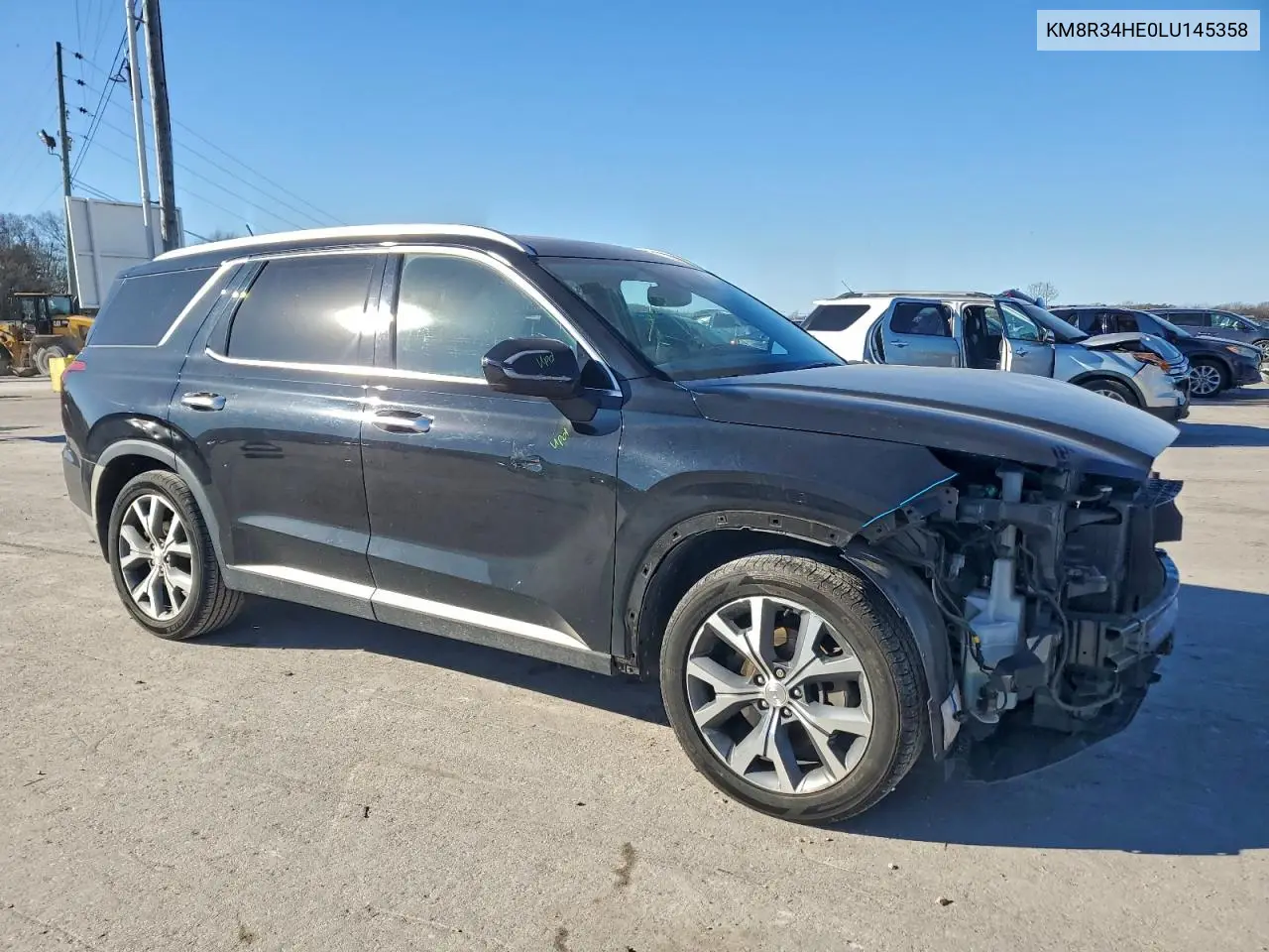 KM8R34HE0LU145358 2020 Hyundai Palisade Sel