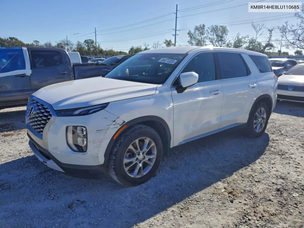 KM8R14HE8LU110685 2020 Hyundai Palisade Se