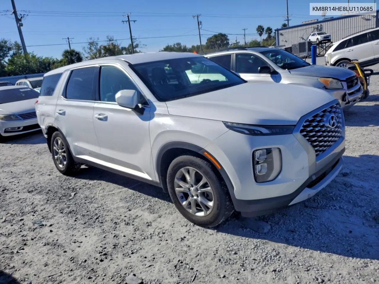 KM8R14HE8LU110685 2020 Hyundai Palisade Se