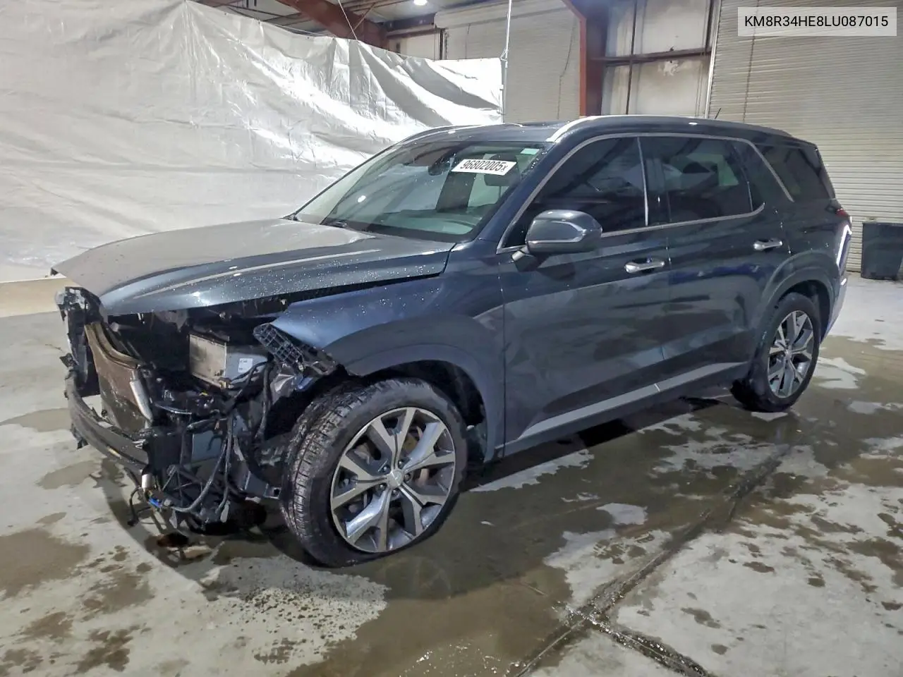 KM8R34HE8LU087015 2020 Hyundai Palisade Sel
