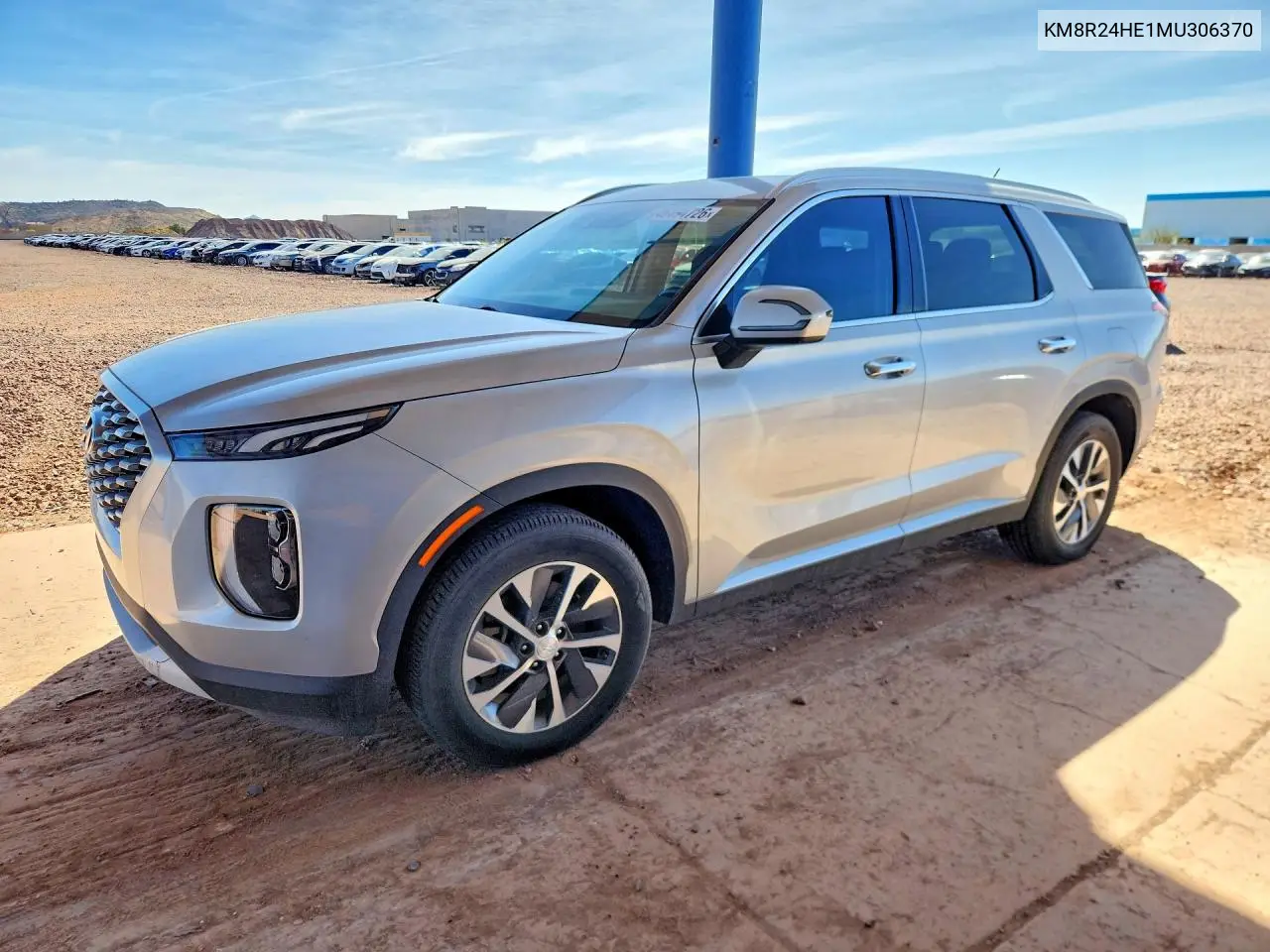 KM8R24HE1MU306370 2021 Hyundai Palisade Sel