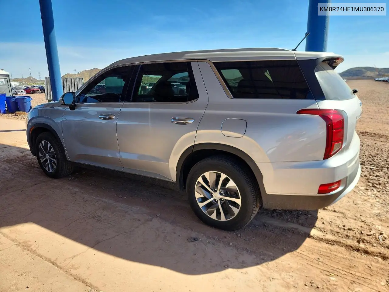 KM8R24HE1MU306370 2021 Hyundai Palisade Sel