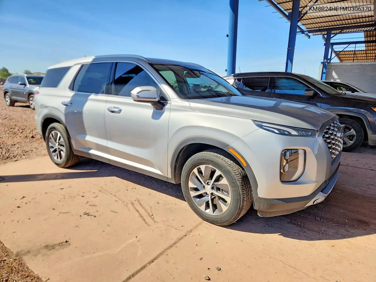 KM8R24HE1MU306370 2021 Hyundai Palisade Sel