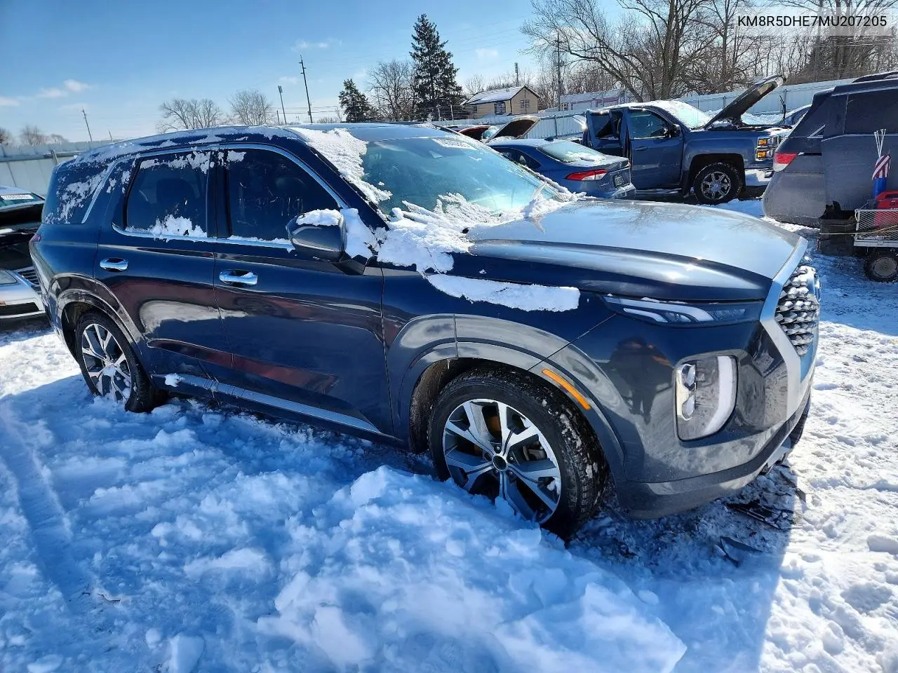 KM8R5DHE7MU207205 2021 Hyundai Palisade