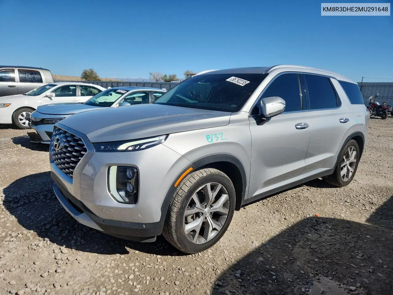 KM8R3DHE2MU291648 2021 Hyundai Palisade Sel