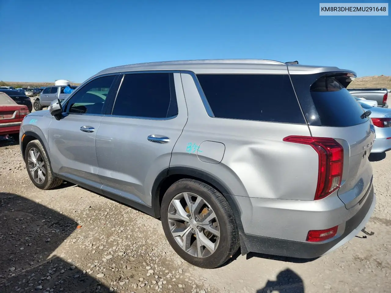 KM8R3DHE2MU291648 2021 Hyundai Palisade Sel