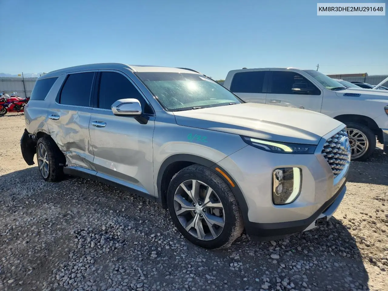 KM8R3DHE2MU291648 2021 Hyundai Palisade Sel