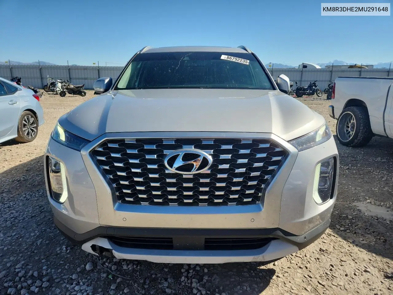 KM8R3DHE2MU291648 2021 Hyundai Palisade Sel
