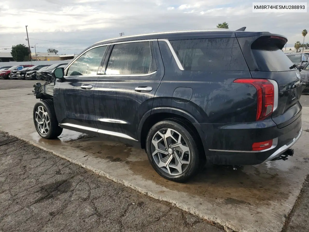 KM8R74HE5MU288893 2021 Hyundai Palisade Calligraphy