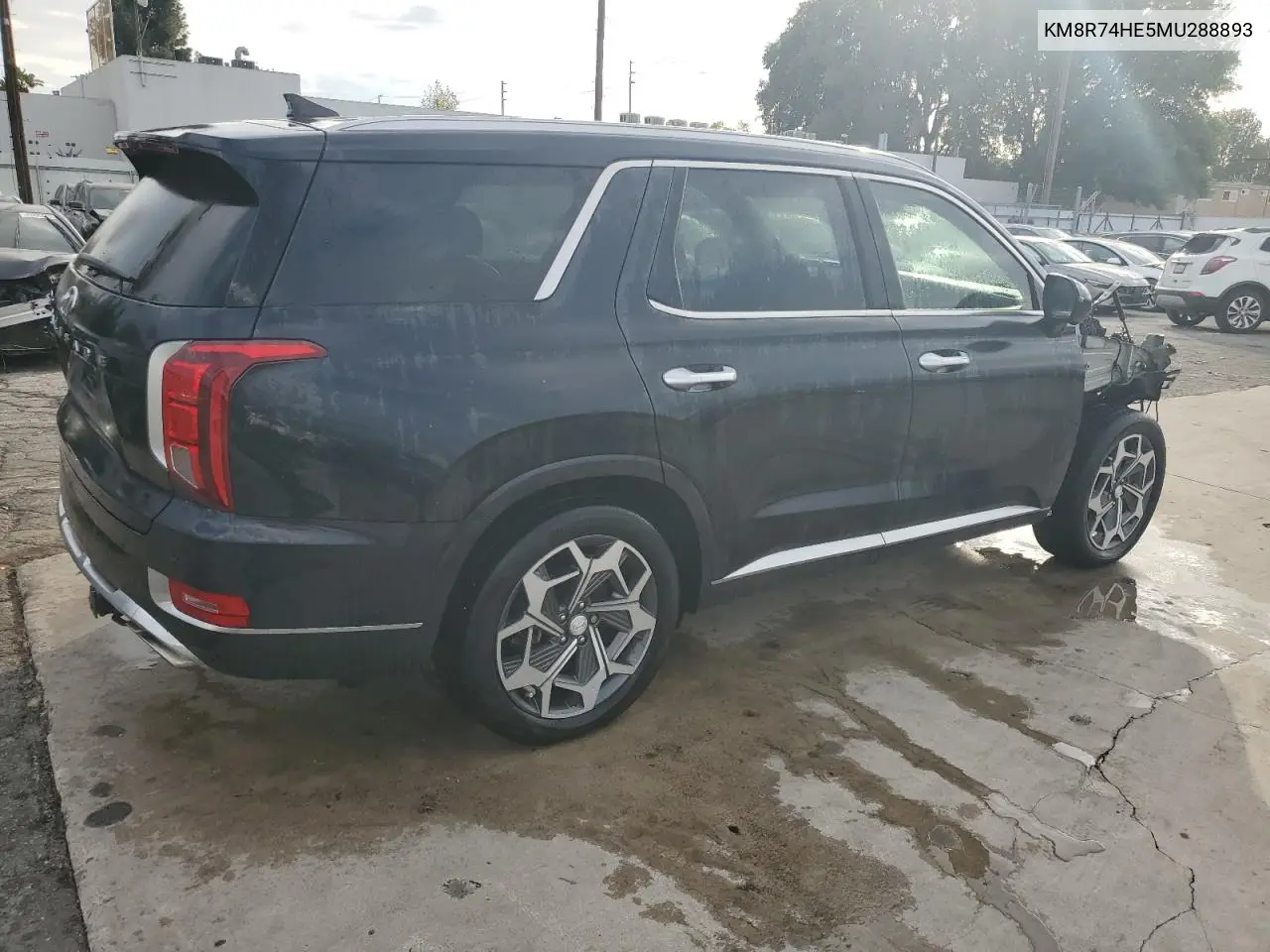KM8R74HE5MU288893 2021 Hyundai Palisade Calligraphy