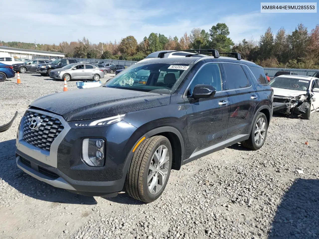 KM8R44HE9MU285553 2021 Hyundai Palisade Sel