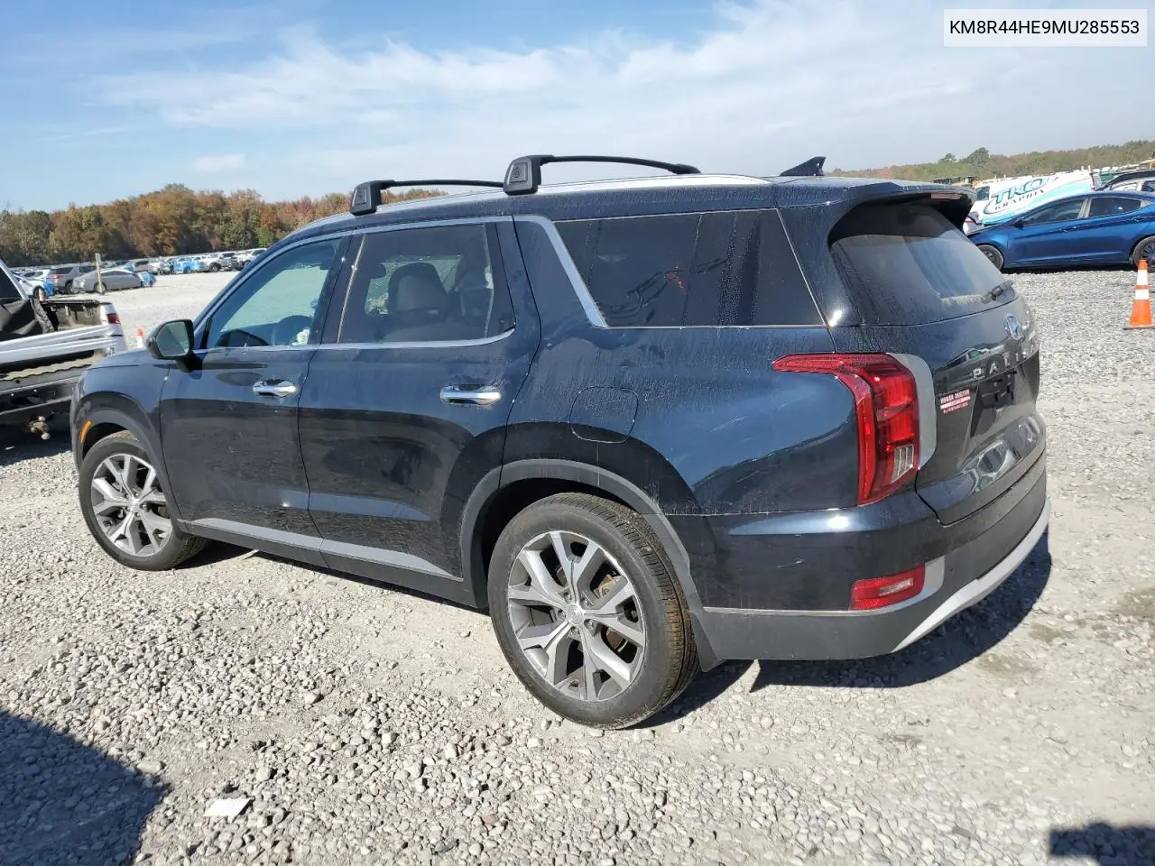 KM8R44HE9MU285553 2021 Hyundai Palisade Sel