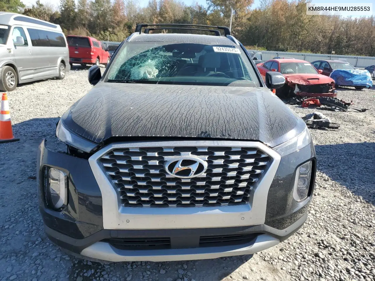 KM8R44HE9MU285553 2021 Hyundai Palisade Sel