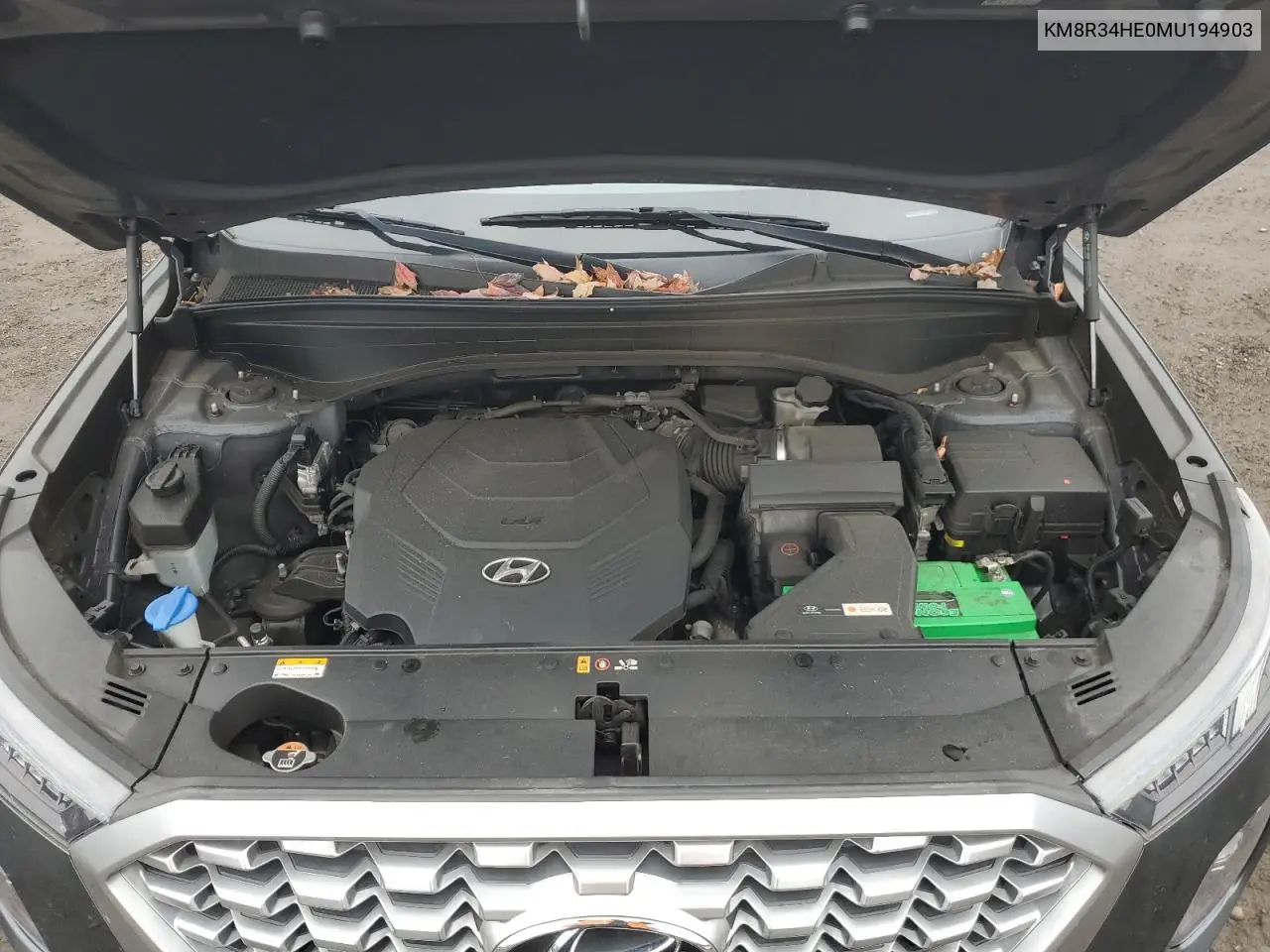 KM8R34HE0MU194903 2021 Hyundai Palisade Sel