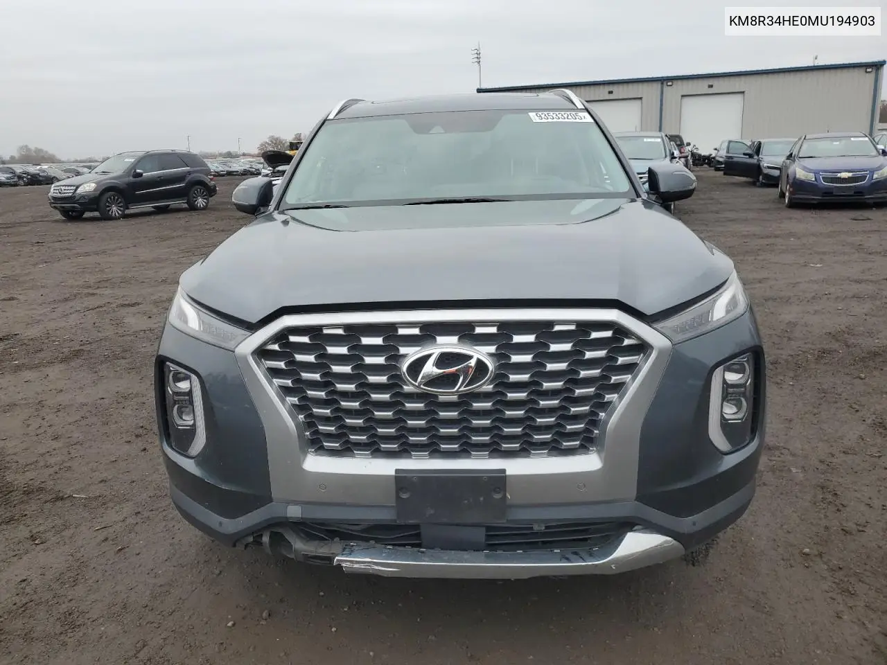 KM8R34HE0MU194903 2021 Hyundai Palisade Sel