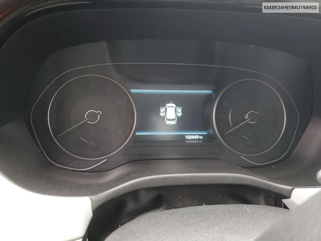 KM8R34HE0MU194903 2021 Hyundai Palisade Sel