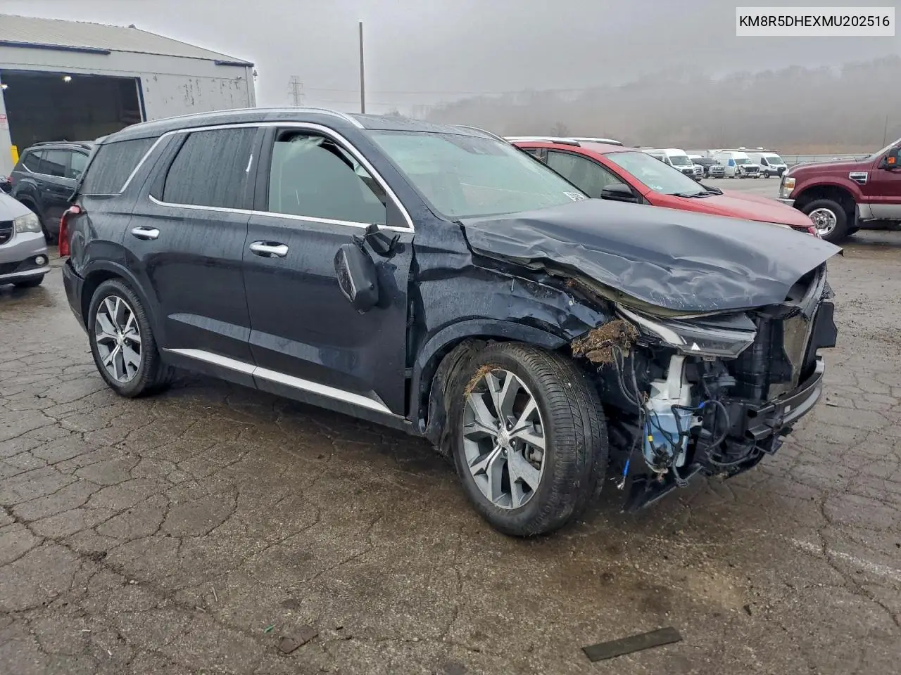 KM8R5DHEXMU202516 2021 Hyundai Palisade Limited
