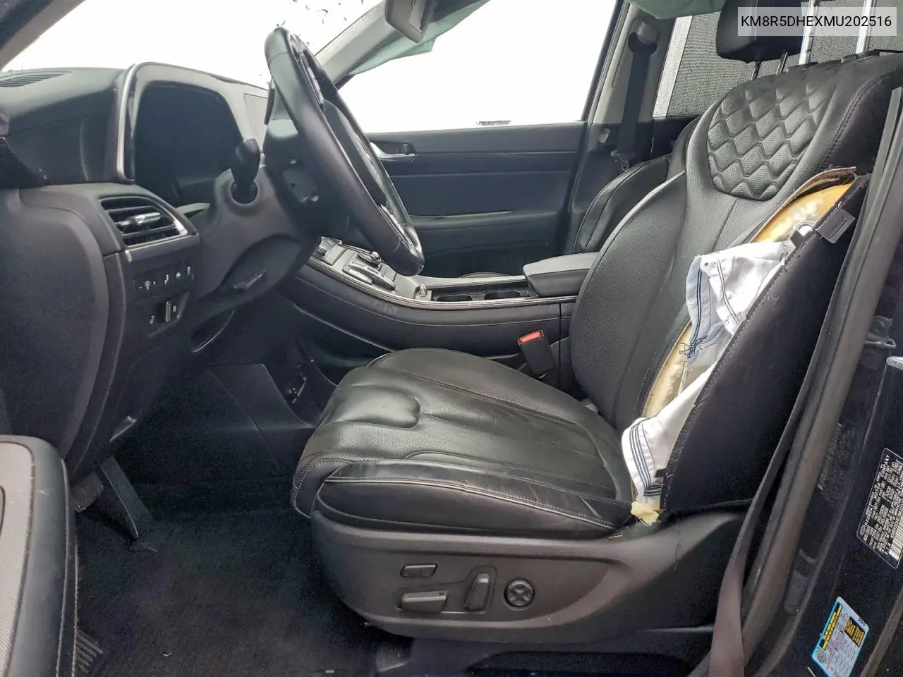 KM8R5DHEXMU202516 2021 Hyundai Palisade Limited