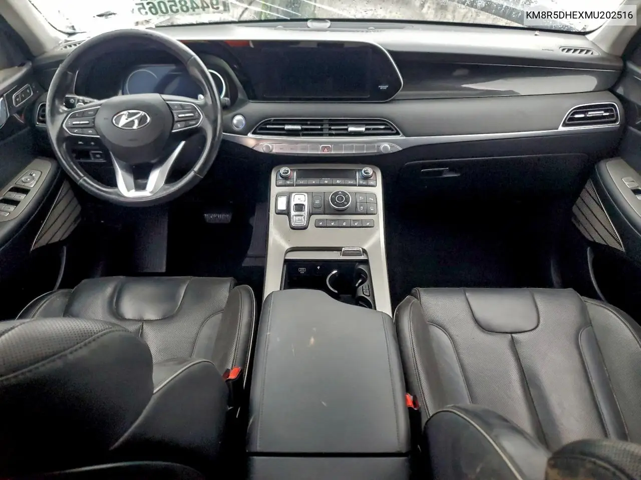 KM8R5DHEXMU202516 2021 Hyundai Palisade Limited