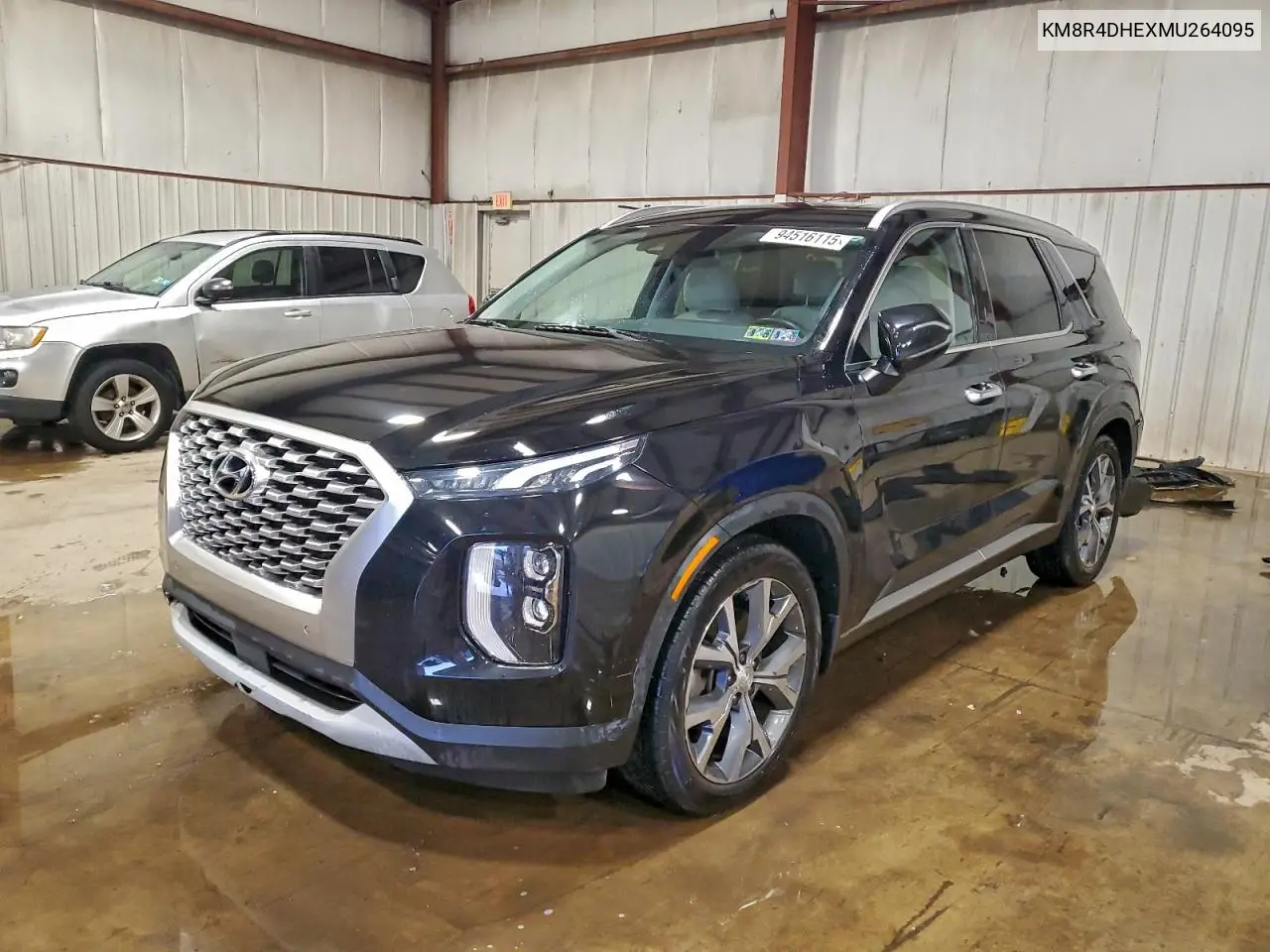 KM8R4DHEXMU264095 2021 Hyundai Palisade Sel