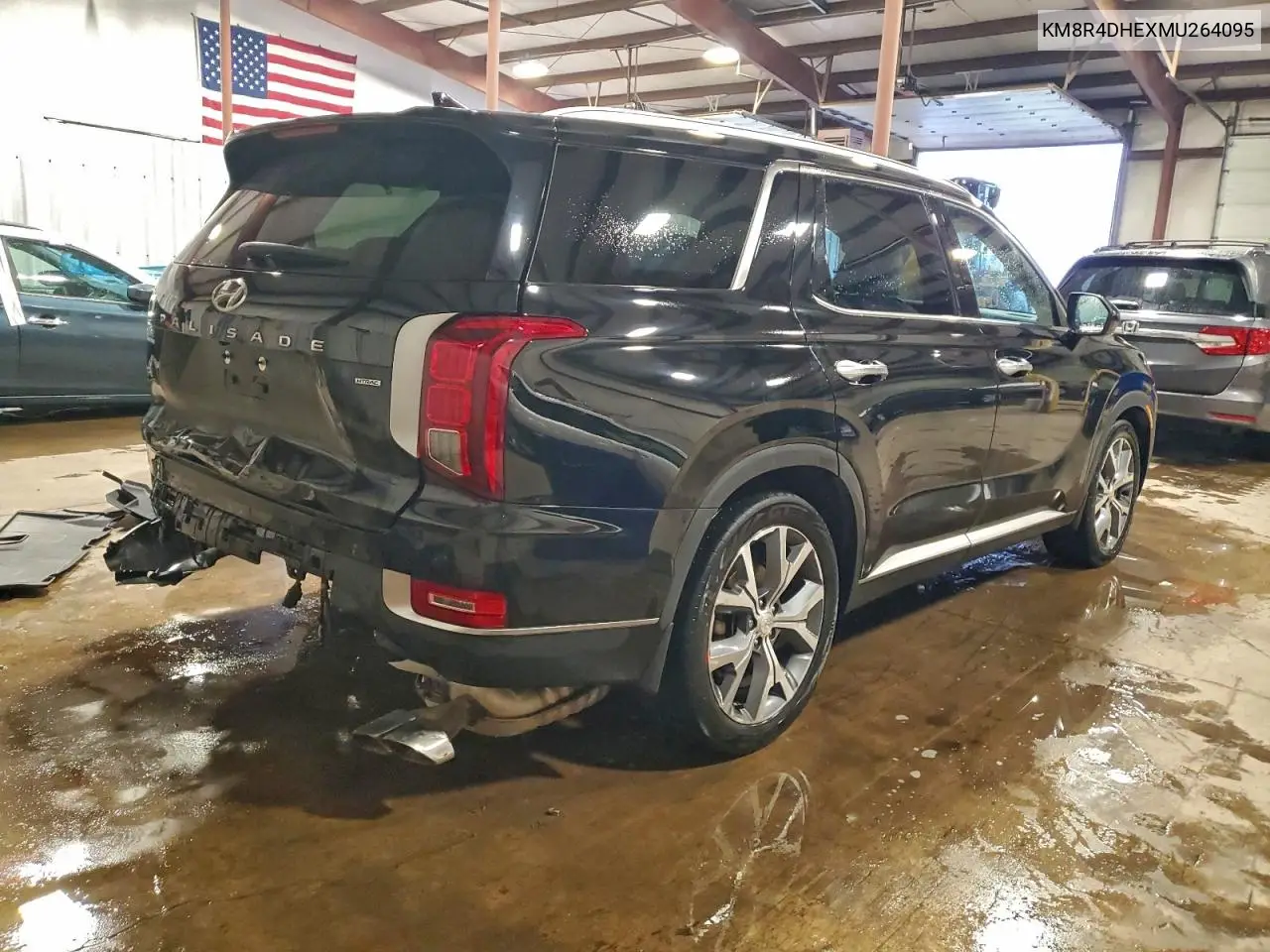 KM8R4DHEXMU264095 2021 Hyundai Palisade Sel