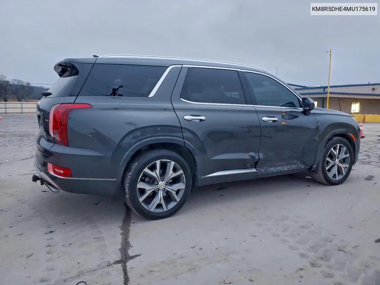 KM8R5DHE4MU175619 2021 Hyundai Palisade Limited