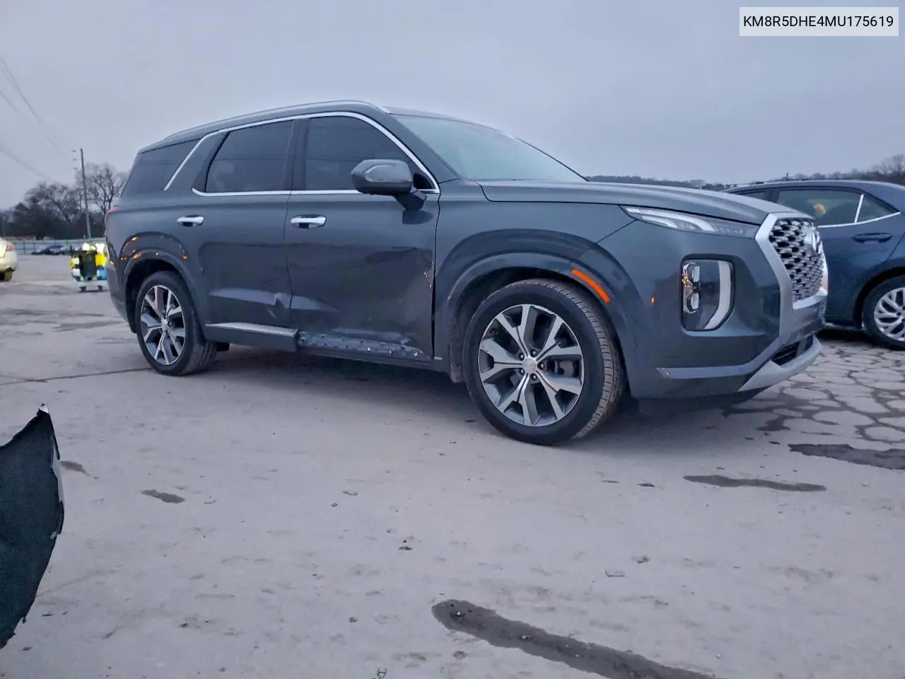 KM8R5DHE4MU175619 2021 Hyundai Palisade Limited