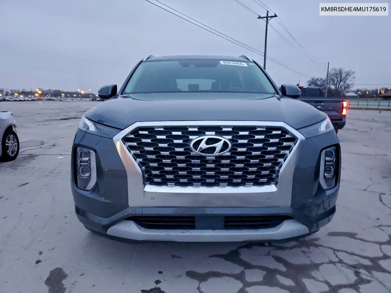 KM8R5DHE4MU175619 2021 Hyundai Palisade Limited
