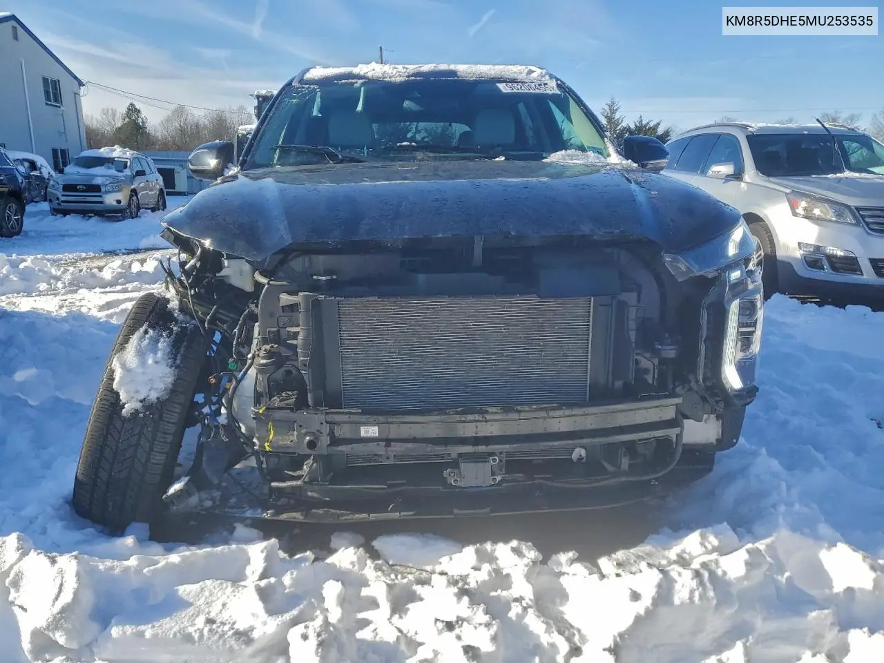 KM8R5DHE5MU253535 2021 Hyundai Palisade Limited