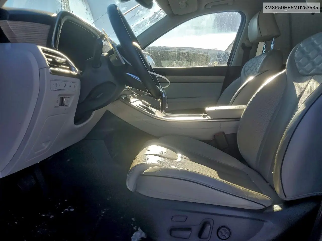 KM8R5DHE5MU253535 2021 Hyundai Palisade Limited