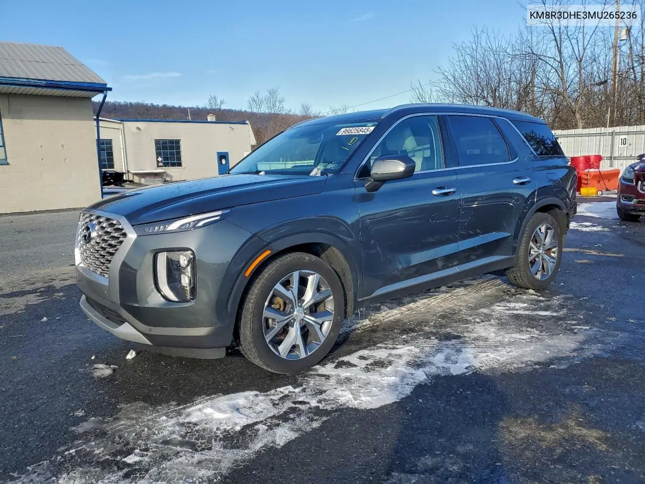 KM8R3DHE3MU265236 2021 Hyundai Palisade Sel