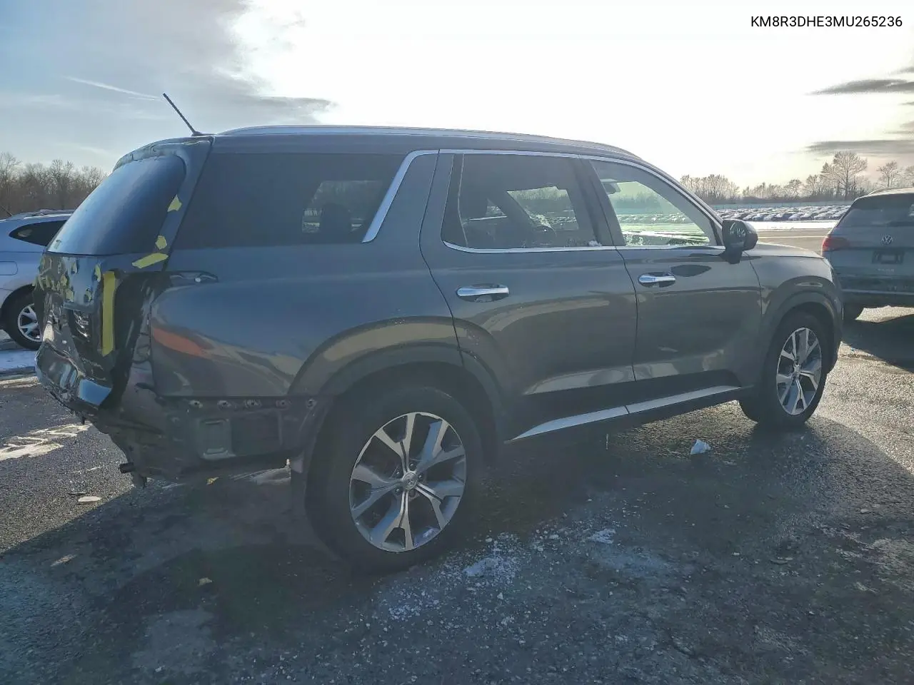 KM8R3DHE3MU265236 2021 Hyundai Palisade Sel