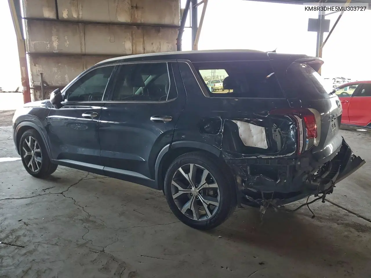 KM8R3DHE5MU303727 2021 Hyundai Palisade Sel