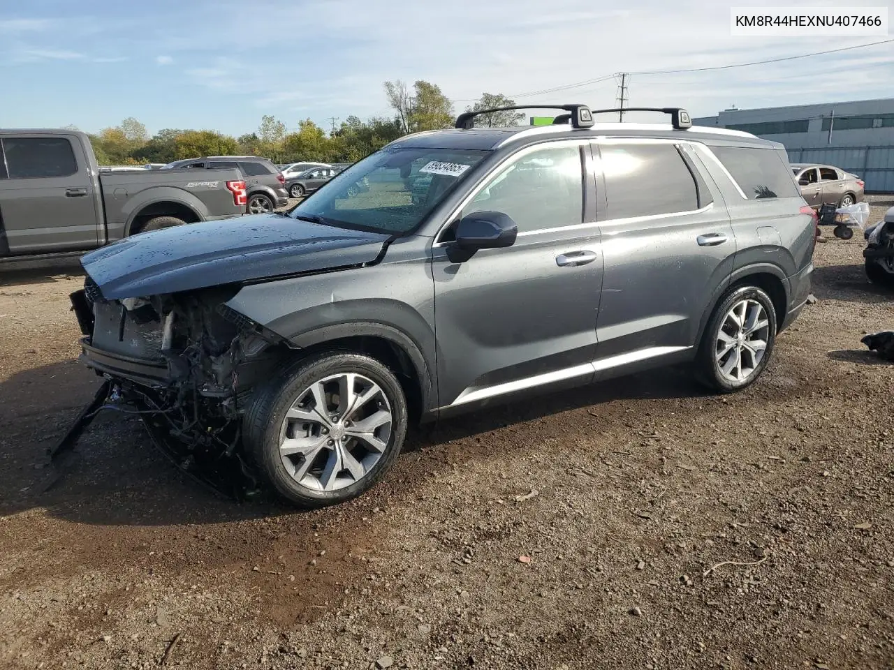KM8R44HEXNU407466 2022 Hyundai Palisade Sel