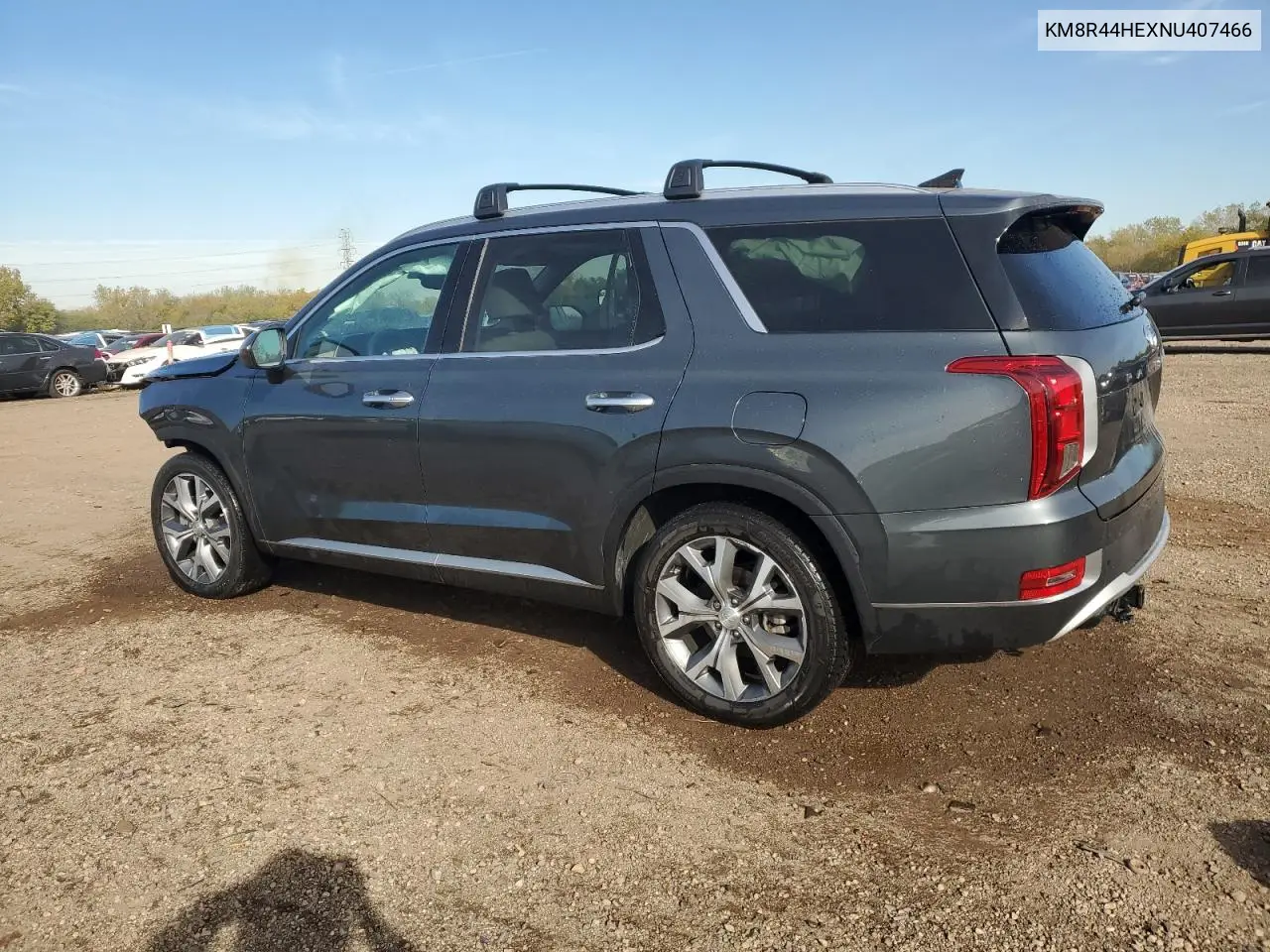 KM8R44HEXNU407466 2022 Hyundai Palisade Sel
