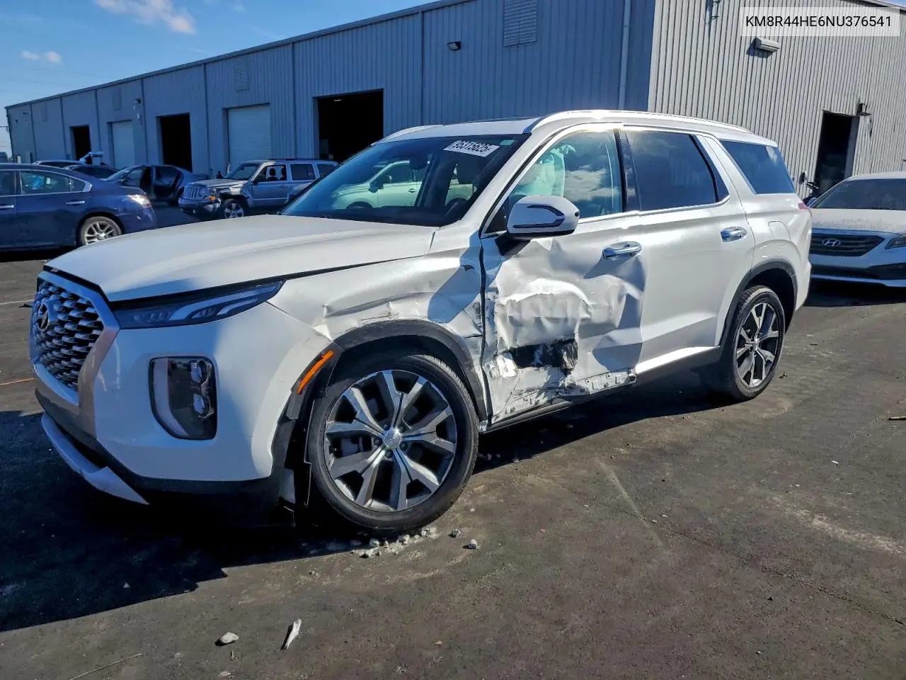 KM8R44HE6NU376541 2022 Hyundai Palisade Sel