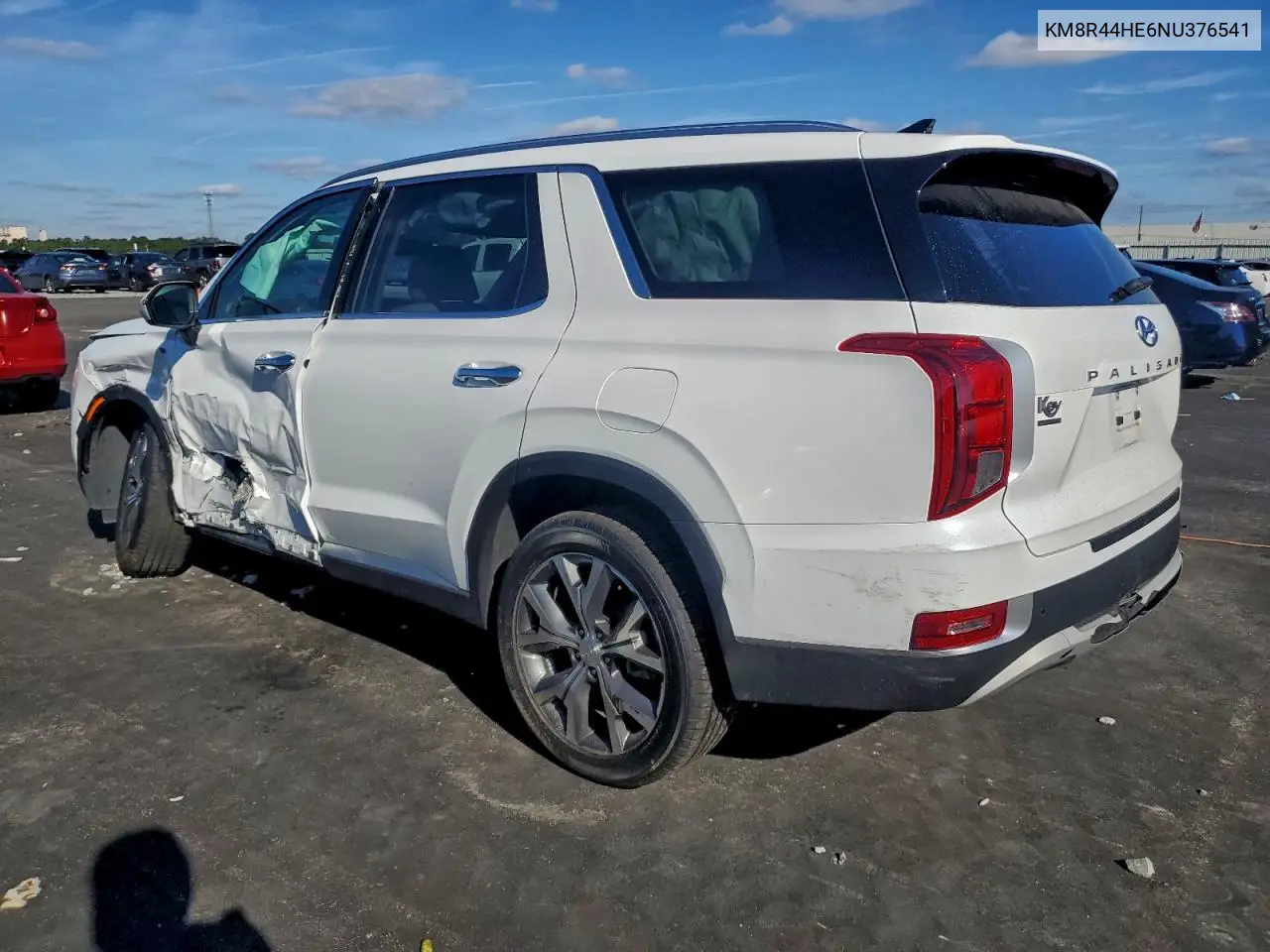 KM8R44HE6NU376541 2022 Hyundai Palisade Sel