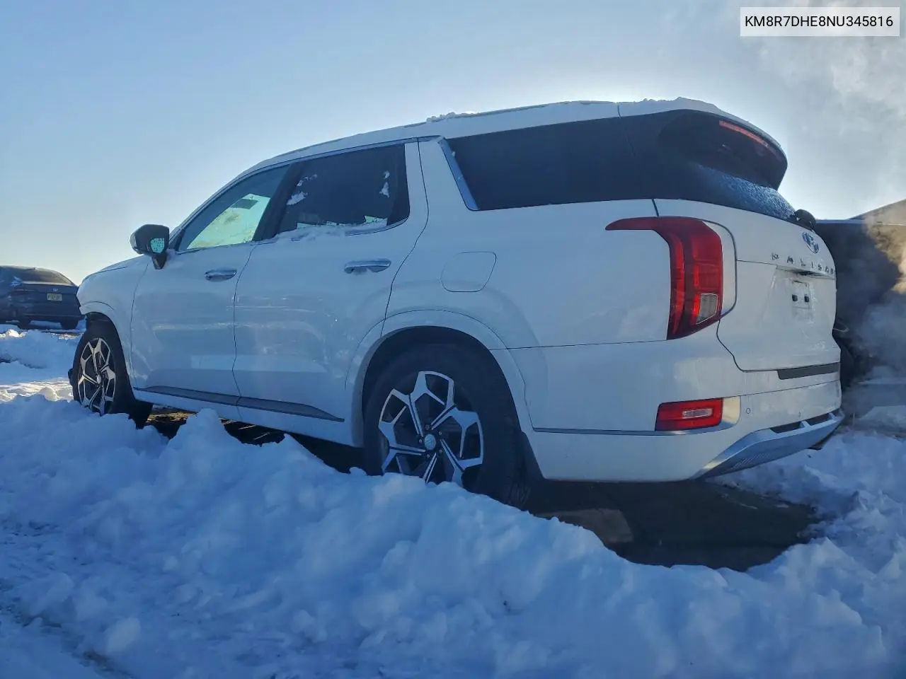 KM8R7DHE8NU345816 2022 Hyundai Palisade Calligraphy