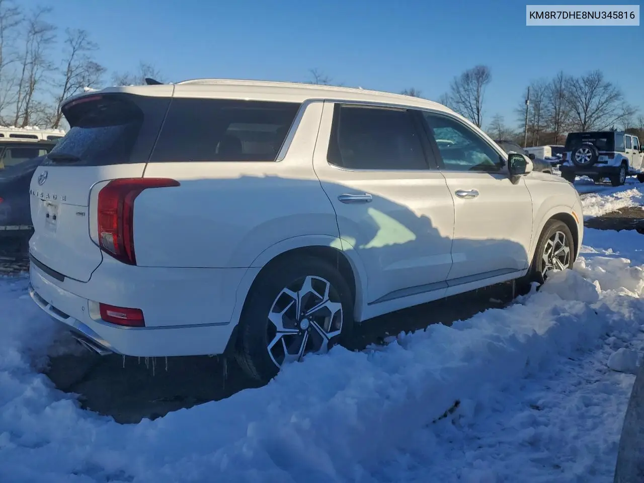 KM8R7DHE8NU345816 2022 Hyundai Palisade Calligraphy