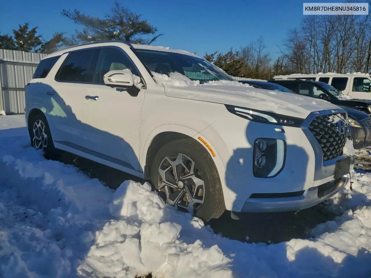 KM8R7DHE8NU345816 2022 Hyundai Palisade Calligraphy