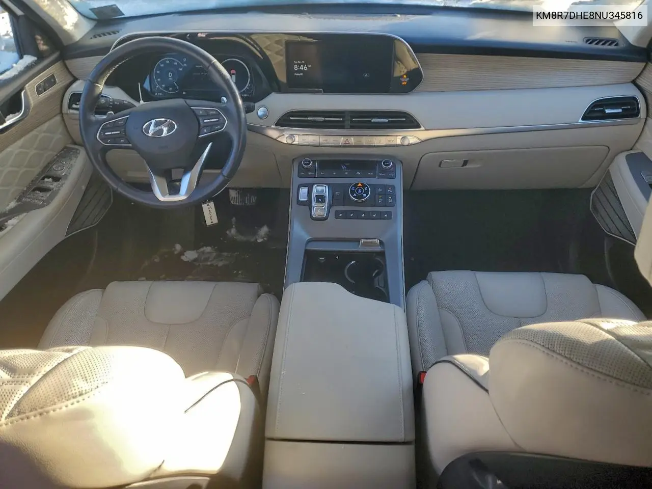 KM8R7DHE8NU345816 2022 Hyundai Palisade Calligraphy