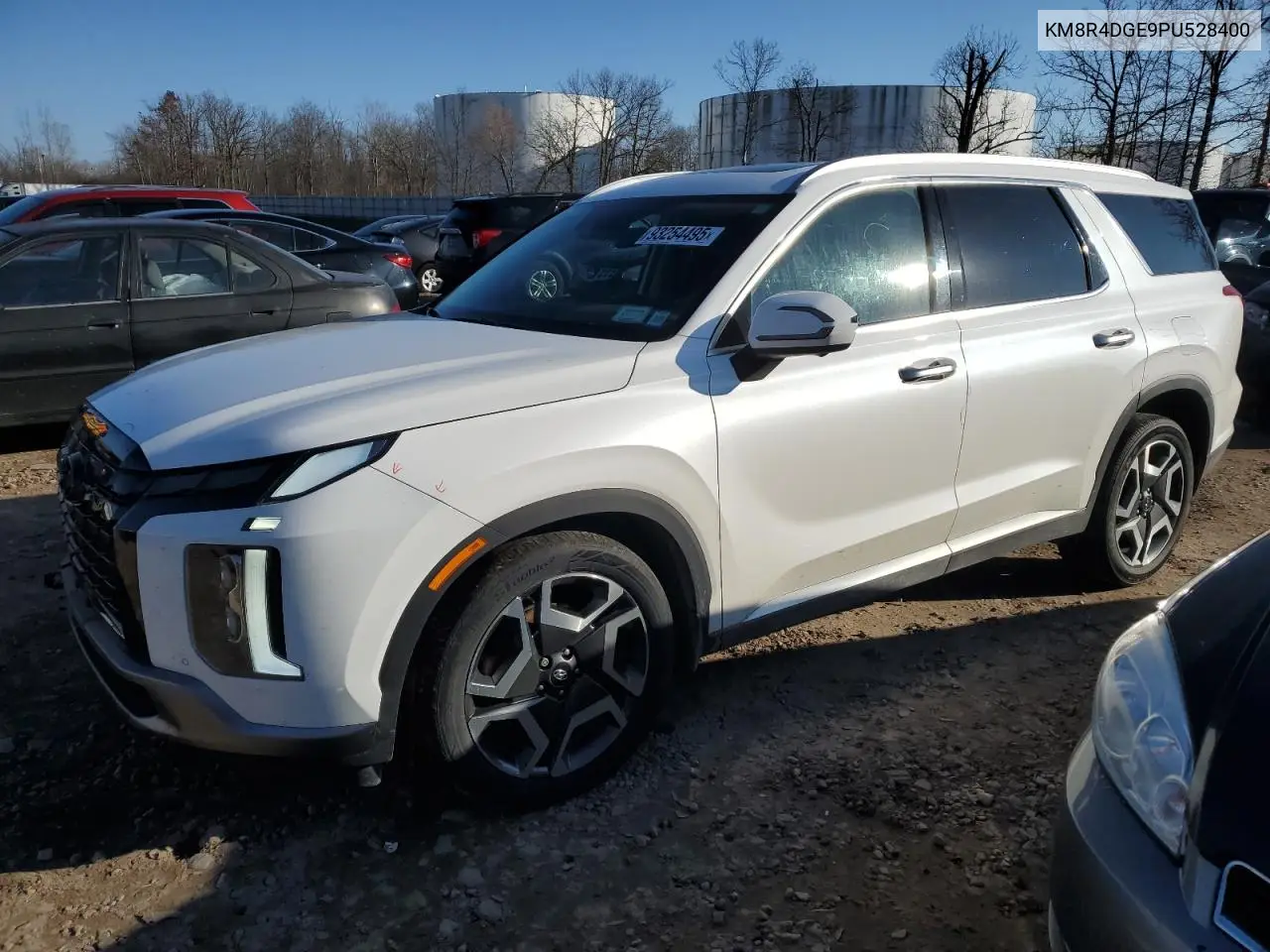 KM8R4DGE9PU528400 2023 Hyundai Palisade Sel Premium