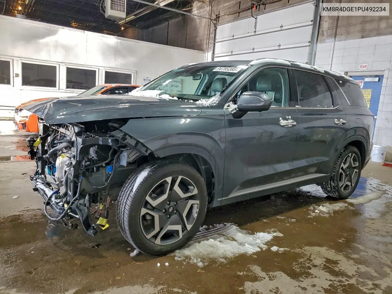 KM8R4DGE1PU492234 2023 Hyundai Palisade Sel Premium