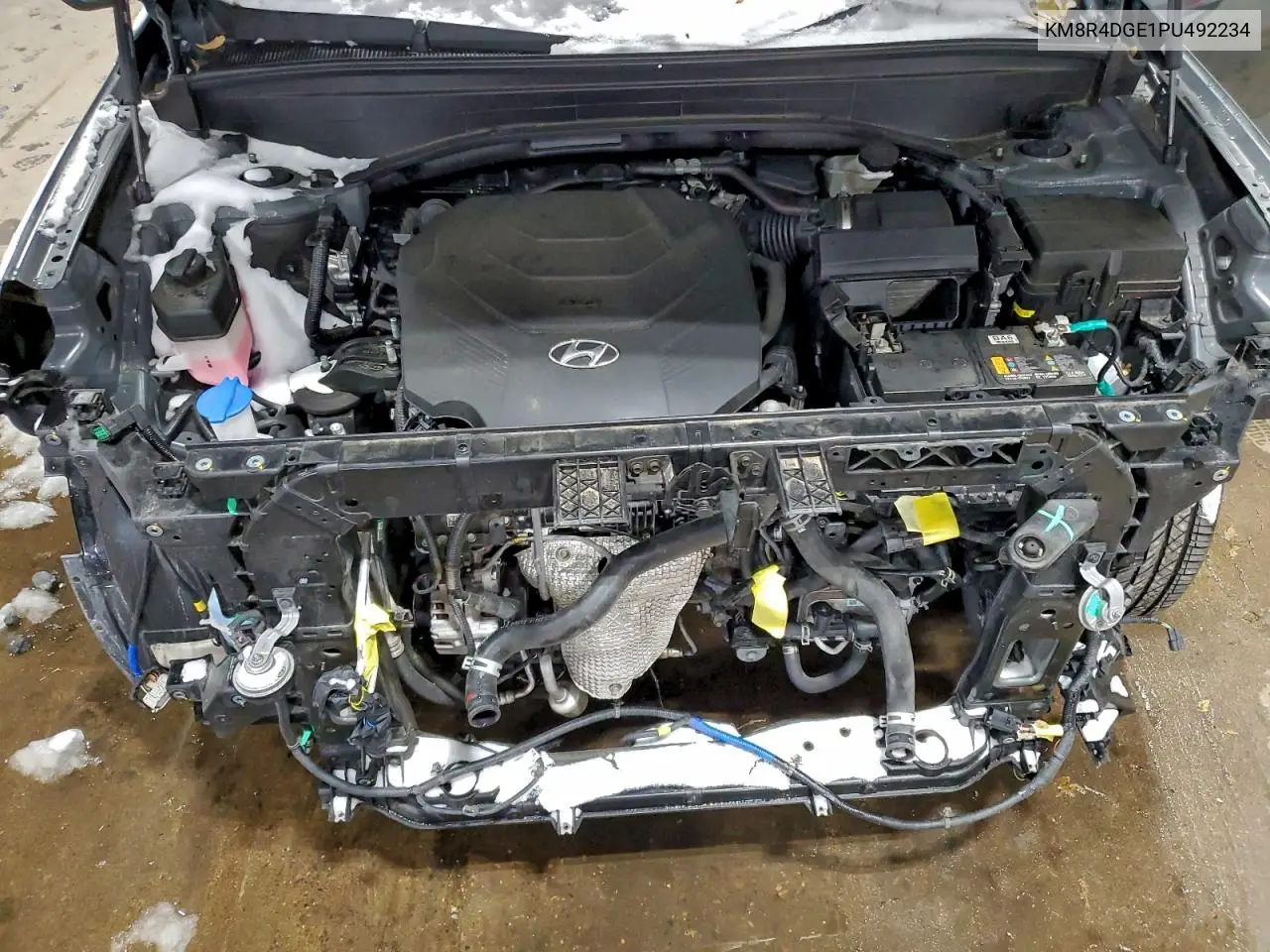 KM8R4DGE1PU492234 2023 Hyundai Palisade Sel Premium